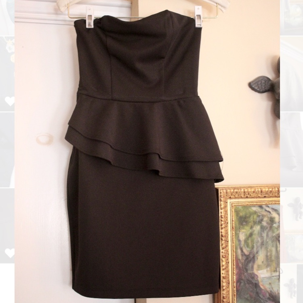 WETSEAL PEPLUM DRESS